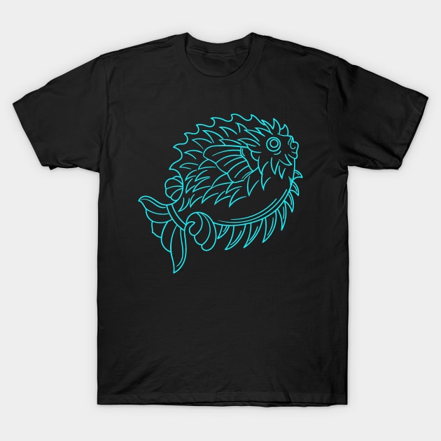 Blowfish T-Shirt by Oceana Studios